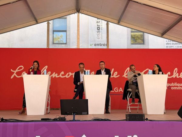 Ce 27 septembre 2025 , Laure Pallez a animé aux Rencontres de la Gauche avec Carole Delga la table ronde